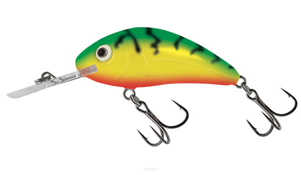 Salmo Rattlin Hornet 4.5cm 6g Green Tiger Floating