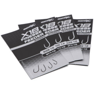 Haczyki Matrix X1B Finesse Feeder Barbed - 12 - 4