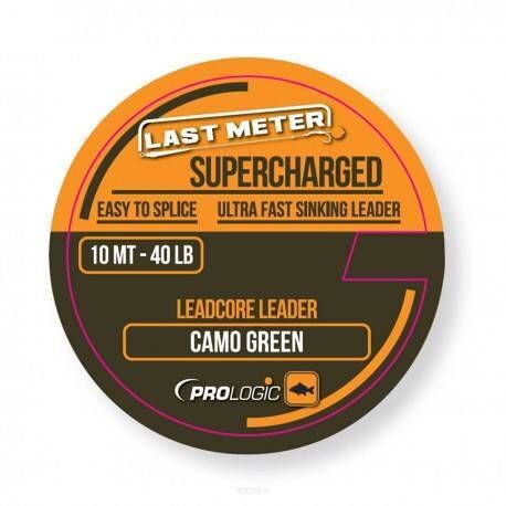Supercharged Leadcore Prologic 10m/40lbs - C.Green