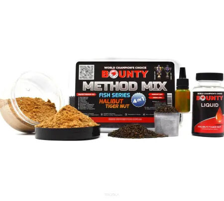 Zestaw Bounty Method Mix 4in1 Halibut / Tiger Nut