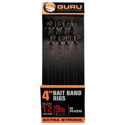 Przypony Guru MWG Bait Band Ready Rigs 10cm 0.17mm - 16