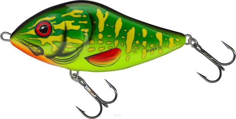 Salmo Slider 7cm 17g Green Pike pływający