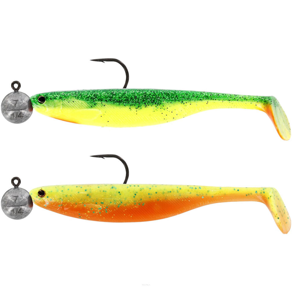 Zestaw Uzbrojonych Gum Westin Shadteez Slim R 'N R 12cm 10g - Dark Water Mix 1