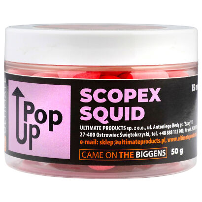 Kulki Ultimate Products Scopex Squid Pop-up 15mm