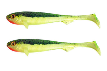 FOX Super Slick Shad UV 18cm / 7" Lemontiger x 2pcs