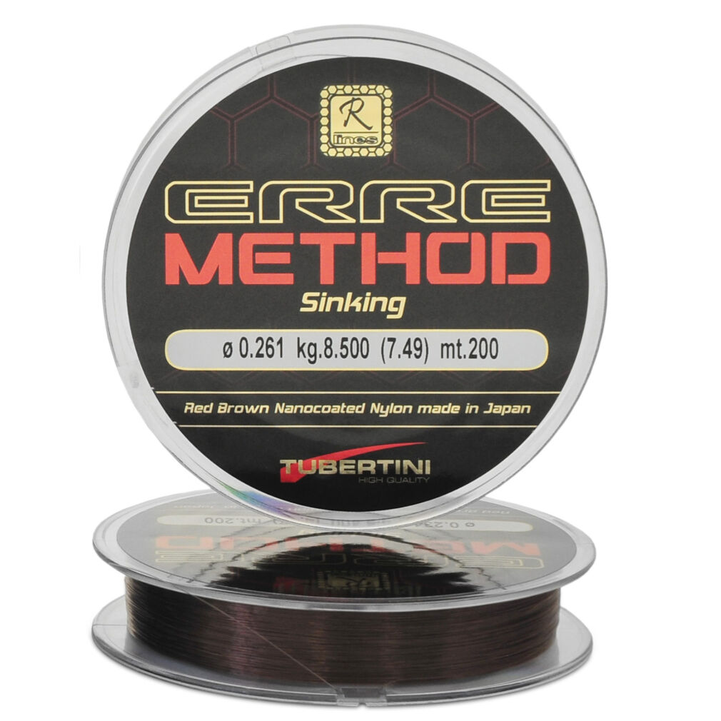 Żyłka Tubertini M.F. Erre Method Red Brown 0,203mm 200m