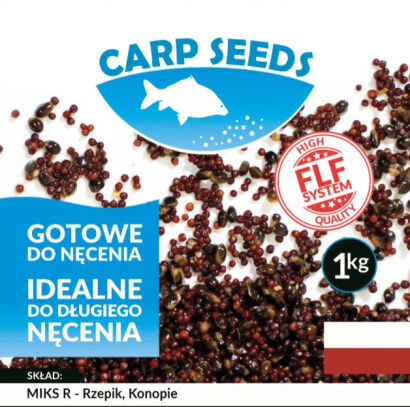 Ziarno Carp Seeds - Miks R - Rzepik&Konopie 1kg 