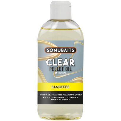 Atraktor Sonubaits Clear Pellet Oil - Banoffee 200ml