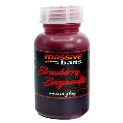 Dip Massive Baits Amino Glug Strawberry Bergamotta 250ml