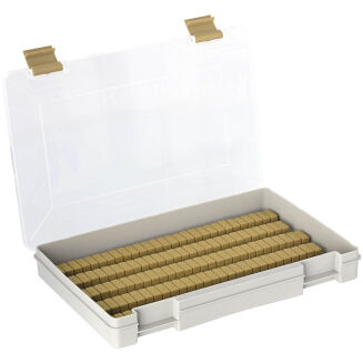 Pudełko Westin W3 Jig Box 135 Slots 27,4x18x4cm M Grey/ Clear - 2