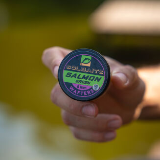 Wafters Solbaits Salmon Green 6mm 50ml - 3