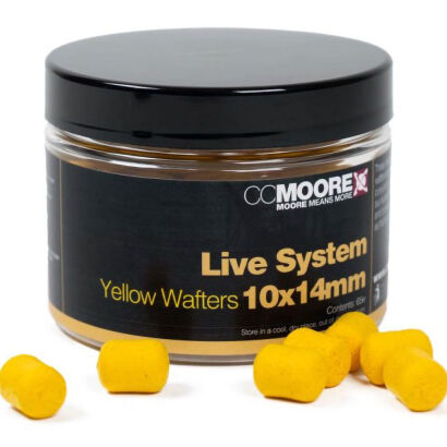 Wafters Dumbells CC Moore Live System Yellow 10x14mm