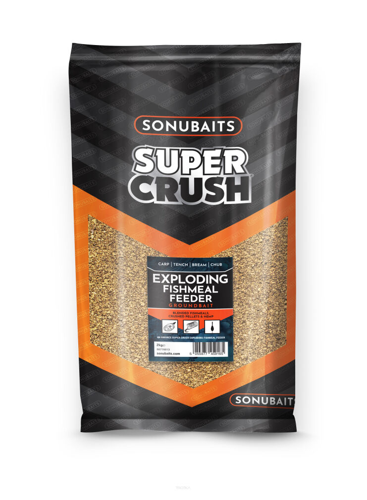 Zanęta Sonubaits Supercrush Exploding Fishmeal Feeder 2kg