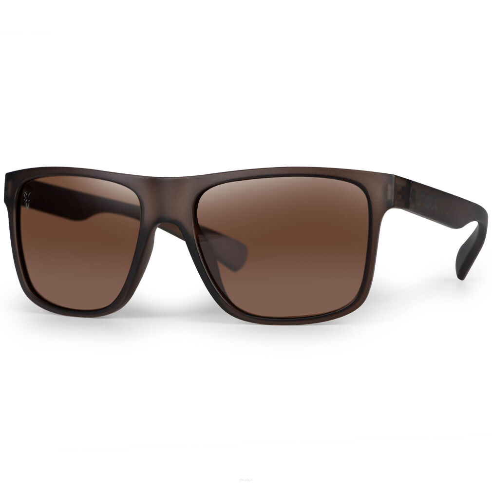Okulary Fox Avius Trans Khaki - Brown Lens