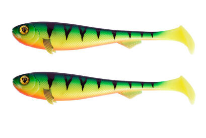 FOX Super Slick Shad UV 18cm / 7" Firetiger x 2pcs