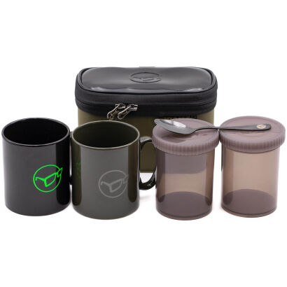 Zestaw Z 2 Kubkami Korda Compac Tea Set