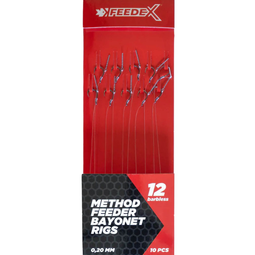 Przypony Feedex Method Feeder Bayonet Rigs Barbles - 12