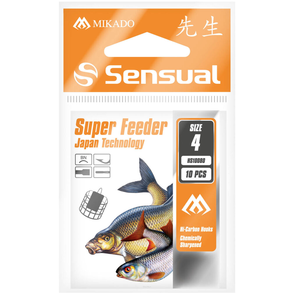 Haczyk Mikado Sensual Super Feeder - 6 Bn