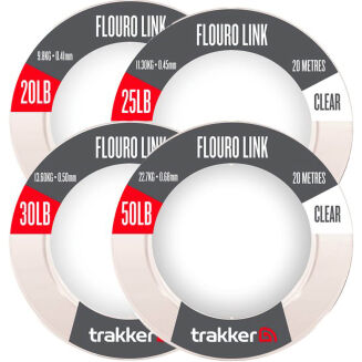 Fluorocarbon Trakker Fluoro Link - 20lb 0.41mm - 2