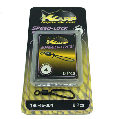 K-KARP ATR. SPEED LOCK 10bX6Pcs Rozmiar 4