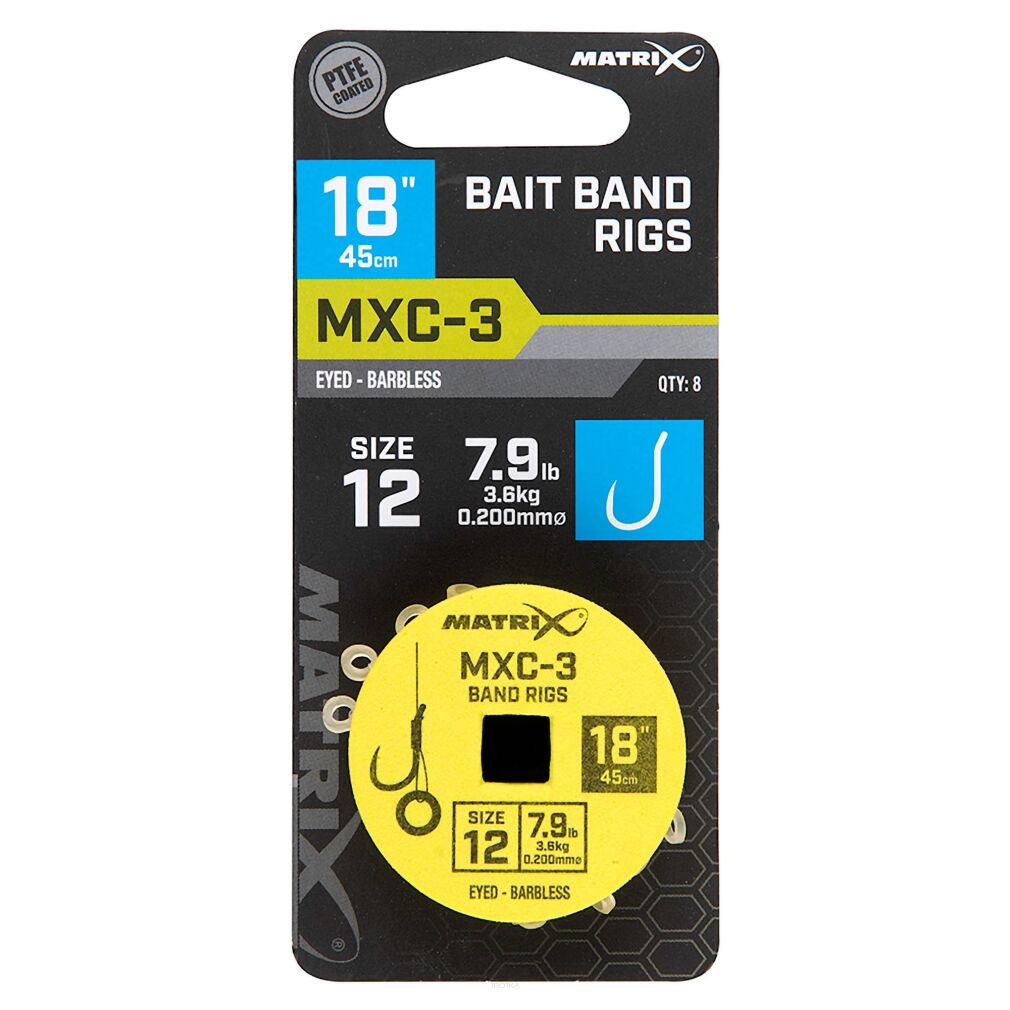Przypony Matrix MXC-3 Bait Band Rigs 18