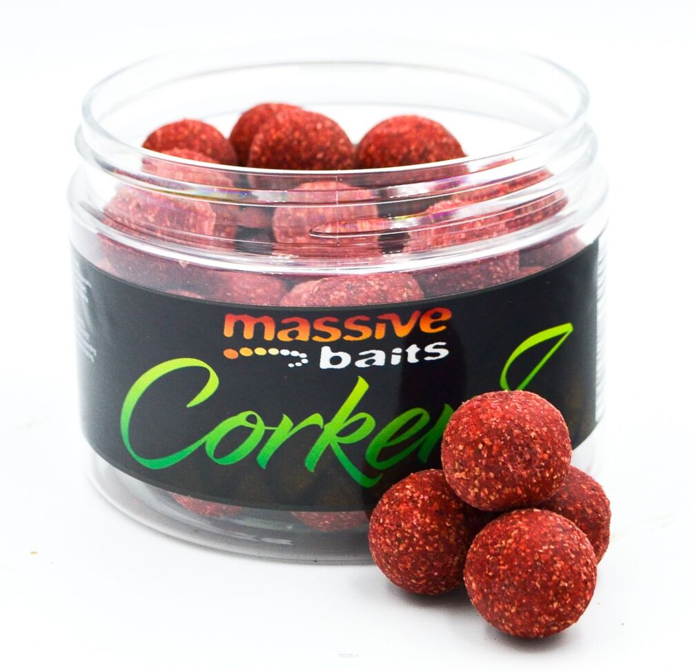 Przynęty Karpiowe Massive Baits Wafters Corkerz - Strawberry Bergamotta 18mm