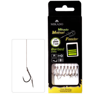 Przypony Mikado Z Igłą Zadziorowe Chinu - 12/0.12mm/10cm - 2