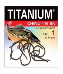 Haczyki Robinson Titanium - Chinu 115BN #8 