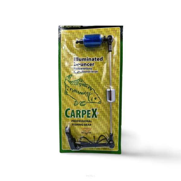 Swinger Karpiowy Robinson Carpex Bouncer LED - niebieski