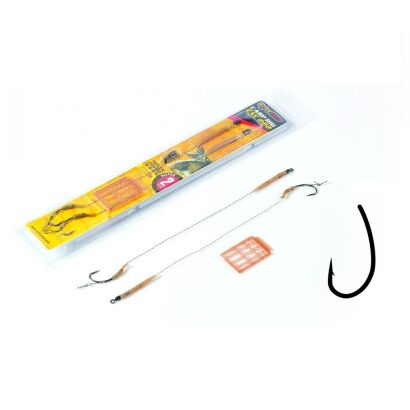 Haczyki karpiowe z przyponem Extra Carp - model 222 - 20cm roz. 4