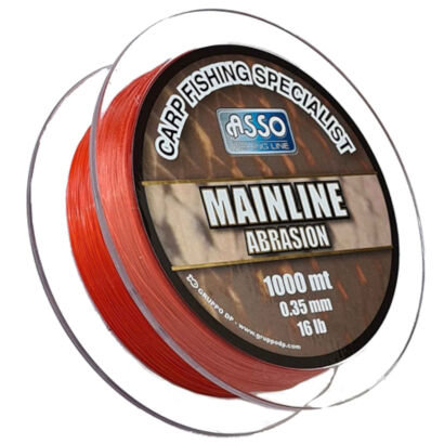 Żyłka Asso Mainline Abrasion Red 0.40mm 1000m