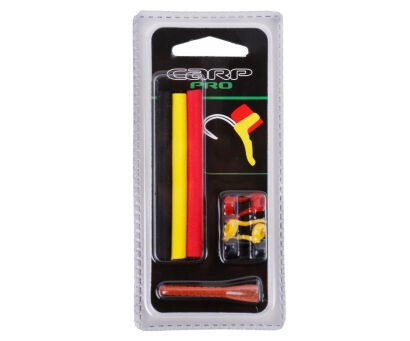 Zestaw Carp Pro - Zig Rig KIT - black, red, yellow