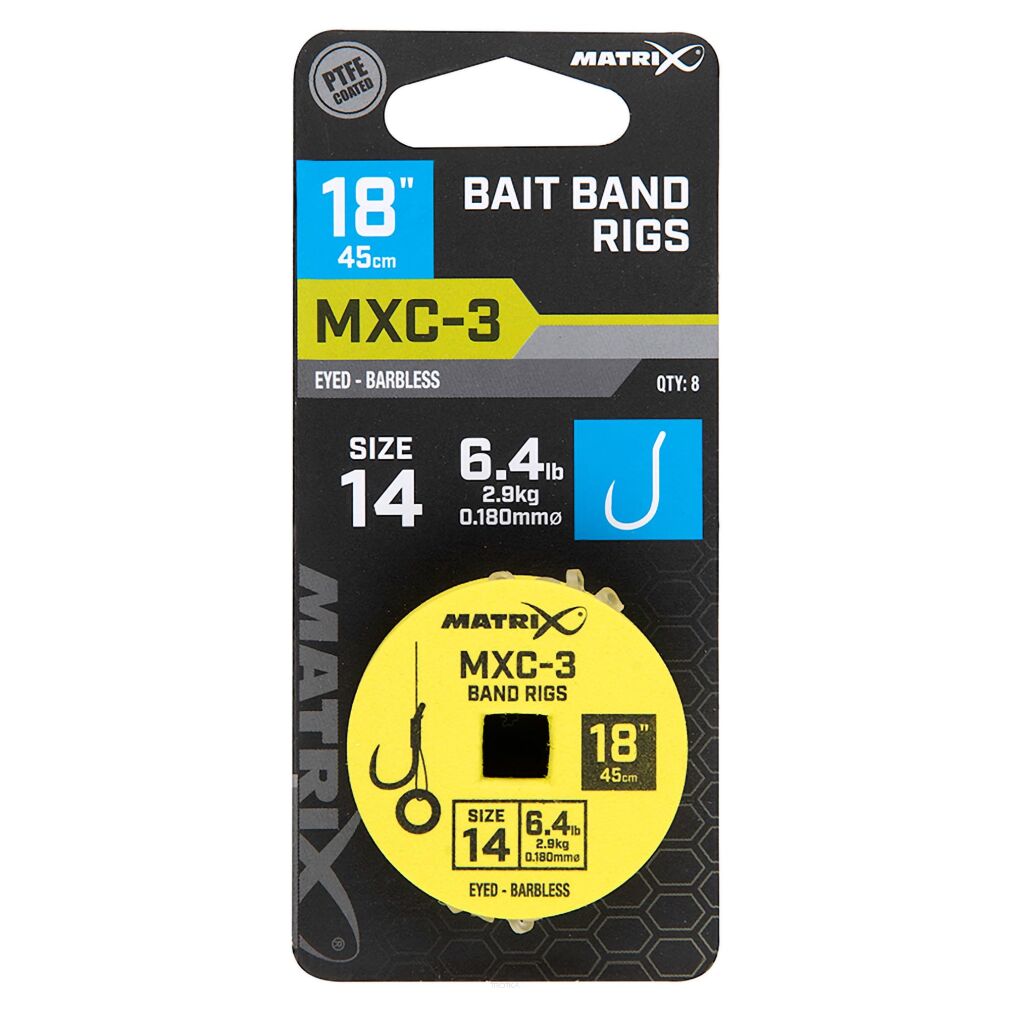 Przypony Matrix MXC-3 Bait Band Rigs 18