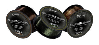 Żyłka Sonik Subsonik Brown 15lb 1200m 0.31mm - 2