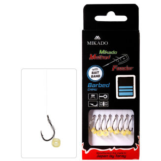 Przypony Mikado Z Gumką Zadziorowe Chinu - 10/0.23mm/10cm - 2