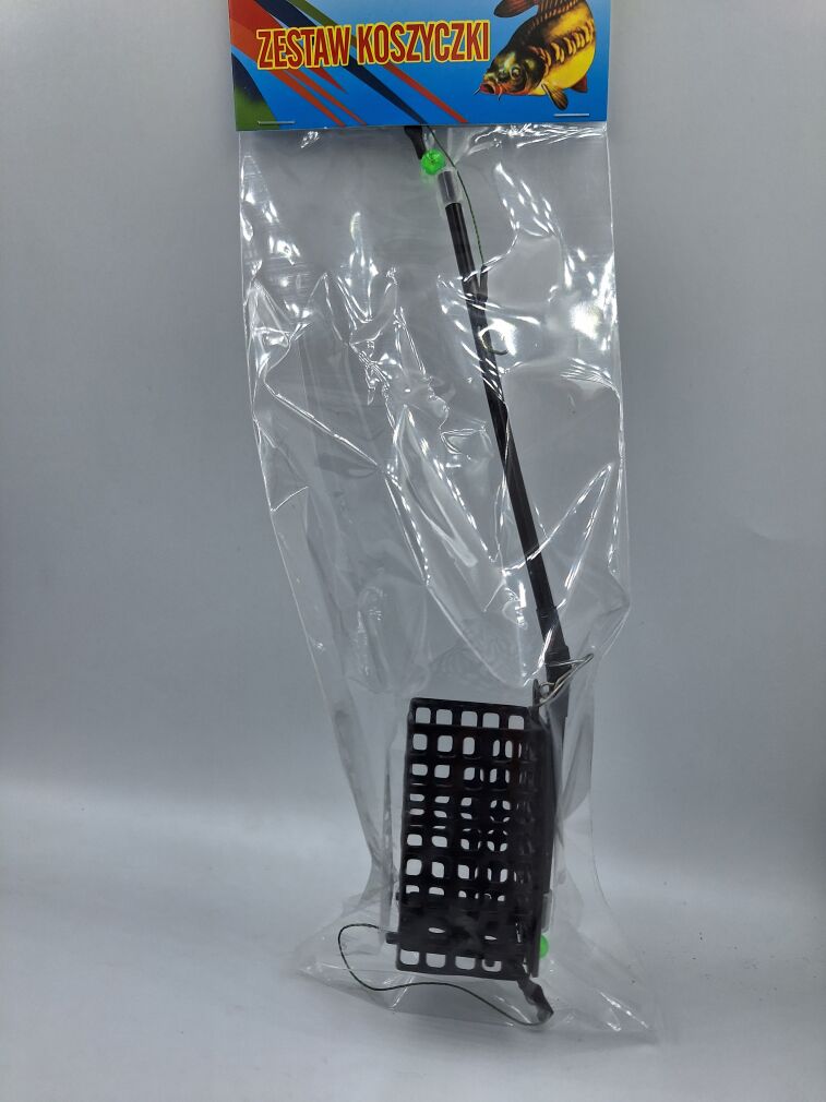 Koszyk gruntowy zanętowy z rurką - zestaw feeder - 50g