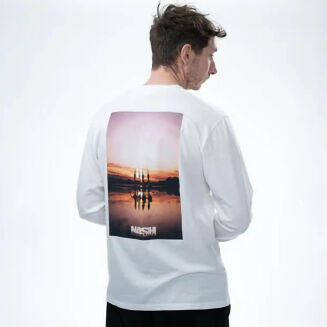 Koszulka Nash Make It Happen Sunset Long Sleeve T Shirt Ecru - XL - 4