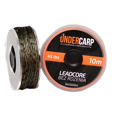 Leadcore bez rdzenia 10 m/45 lbs - zielony