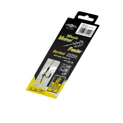 Haczyki do metody Mikado na plecionce z pushstopem - roz. 12 / 0,12mm