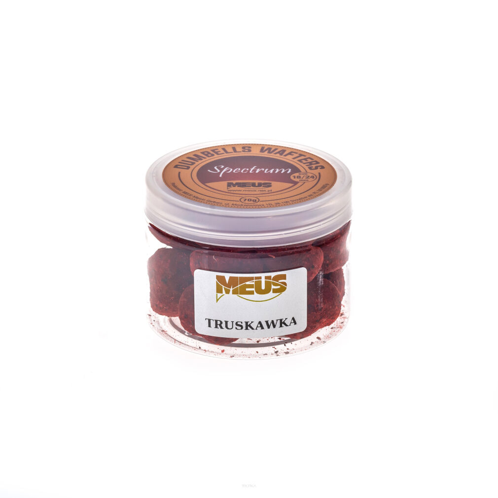 Dumbells Meus Spectrum Wafters 18/24mm - Truskawka