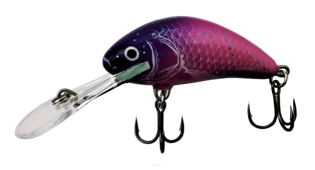 Salmo Wobler Hornet 5cm UV Purple Floating