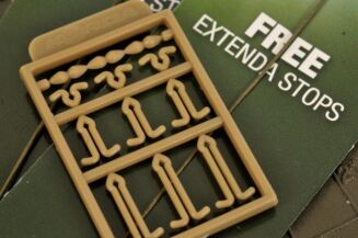 Przypon KD Kurv Shank 2 Barbed Soft N-Trap Coated 30lb 13.6kg - 2