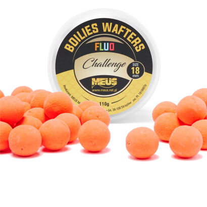 Kulki Haczykowe Meus Fluo Wafters Challenge 18mm Red Killer Cray