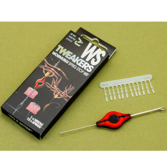 Stopery + Igła One More Cast Tweakers Wormurai Sprig Stop Kit - 3