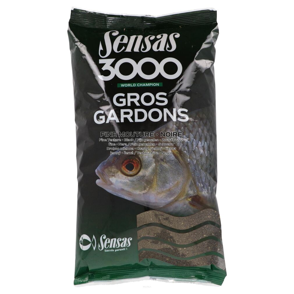 Zanęta 3000 Gros Gardons Fine Mout.Noire 1kg