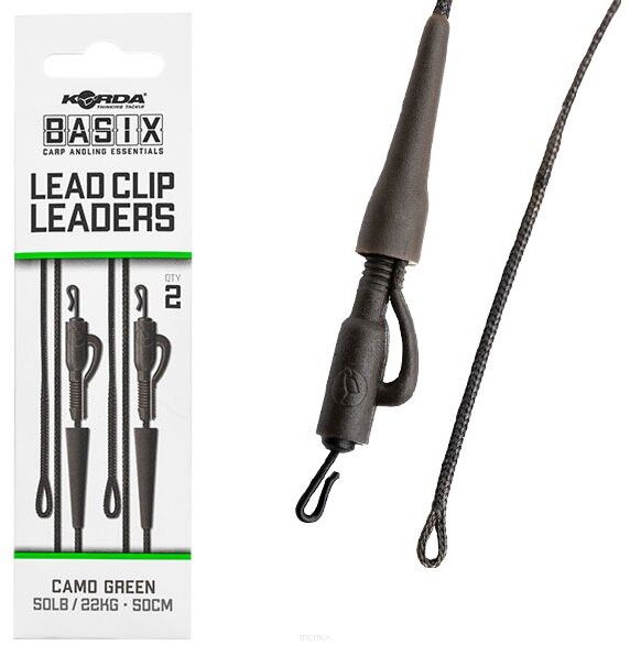 Gotowe Zestawy Z Bezpiecznym Klipsem Korda Basix Lead Clip Leaders