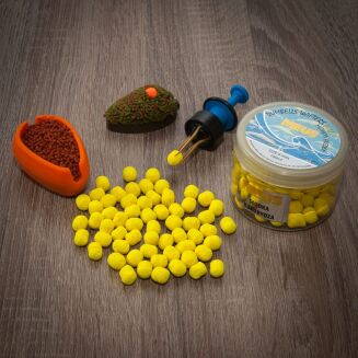 Dumbells Meus Wafters Method Feeder Fluo 8mm - Słodka Kukurydz - 2