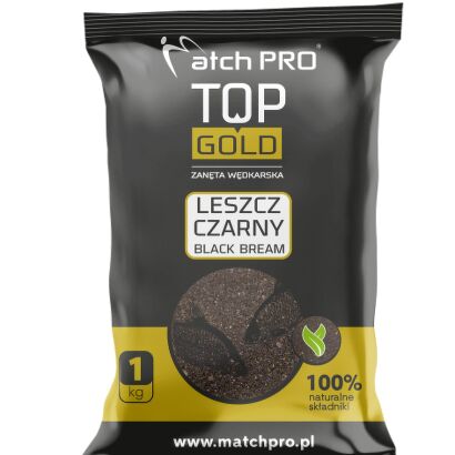 Zanęta MatchPro Top Gold Leszcz Czarny 1kg