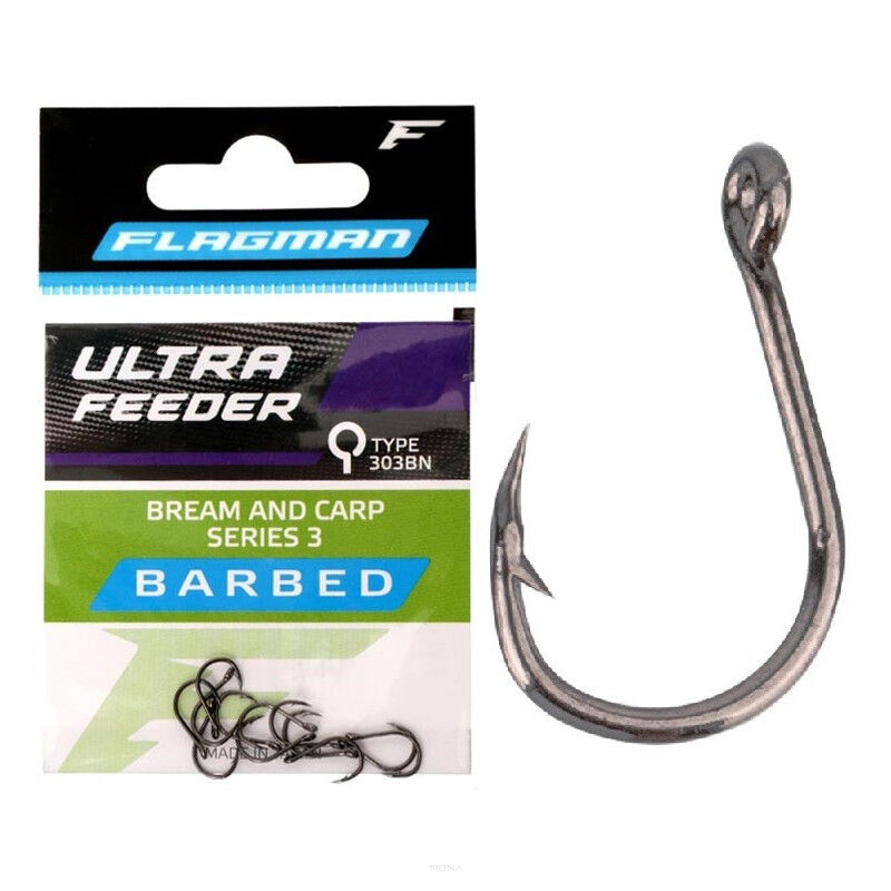 Haczyki Flagman Ultra Feeder Bream&Carp 303BN #12