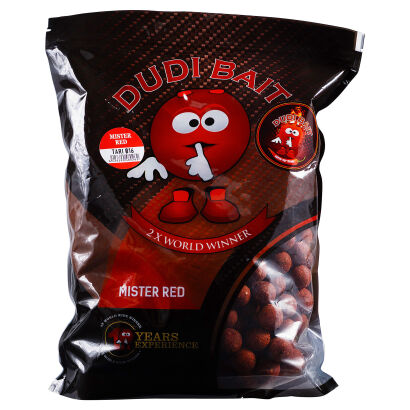 Kulki Zanętowe Dudi Bait Mister Red Tari Wolno Pracujące 16mm 1kg